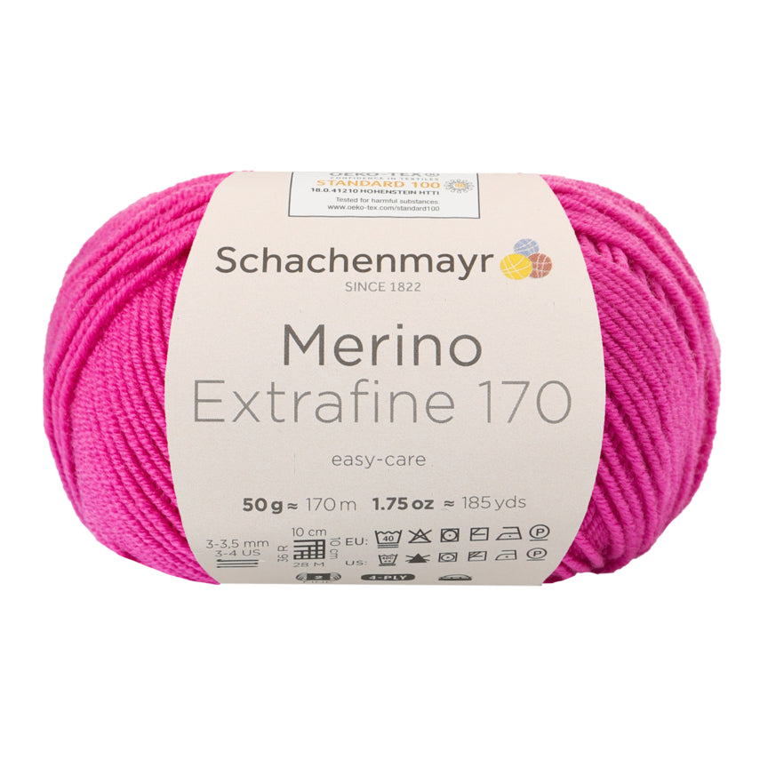 Schachenmayr Merino Extrafine 170 neulelanka50 g