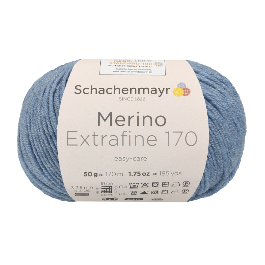 Schachenmayr Merino Extrafine 170 neulelanka50 g
