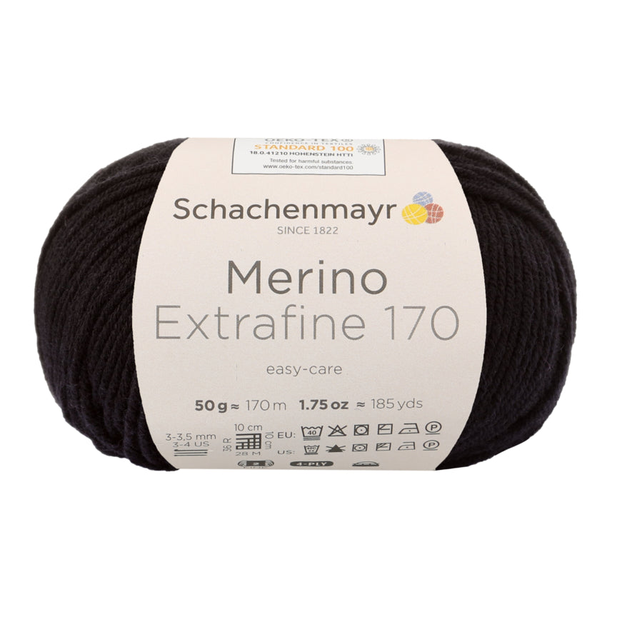 Schachenmayr Merino Extrafine 170 neulelanka50 g