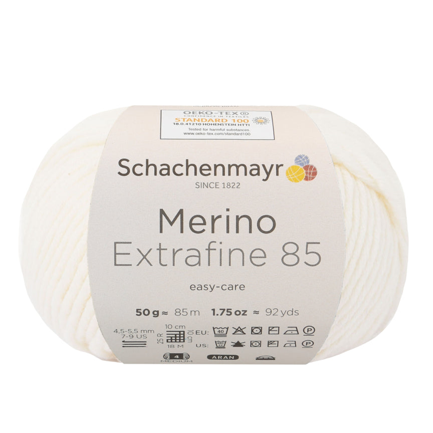 Schachenmayr Merino Extrafine 85 neulelanka 50 g