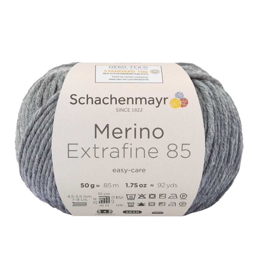 Schachenmayr Merino Extrafine 85 neulelanka 50 g