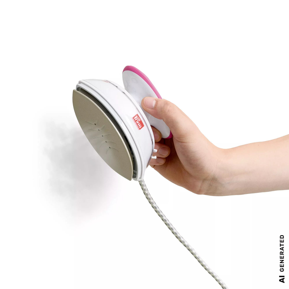 Höyryrautasetti Mini pinkki