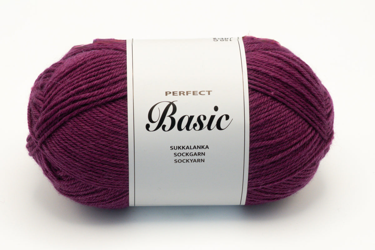 Perfect Basic 8 yksivärinen sukkalanka 150 g