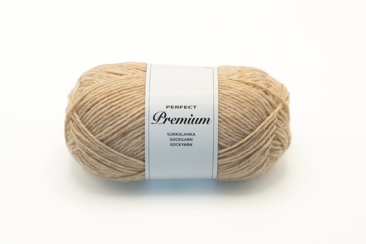 Perfect Premium 6 yksivärinen sukkalanka 50 g