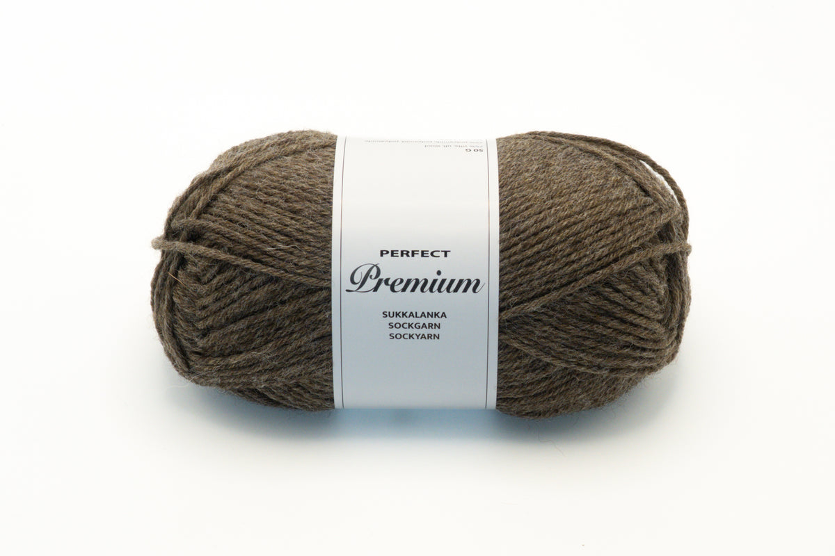 Perfect Premium 6 yksivärinen sukkalanka 50 g