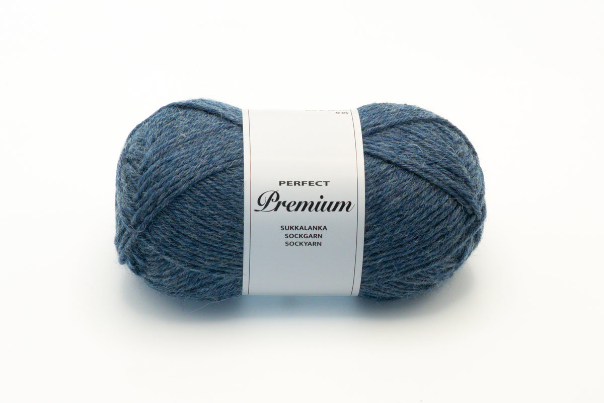 Perfect Premium 6 yksivärinen sukkalanka 50 g