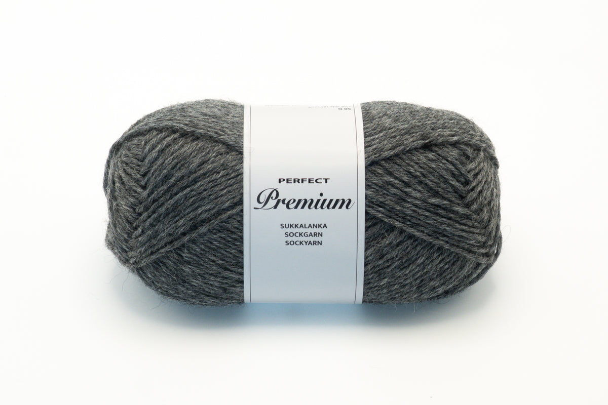 Perfect Premium 6 yksivärinen sukkalanka 50 g