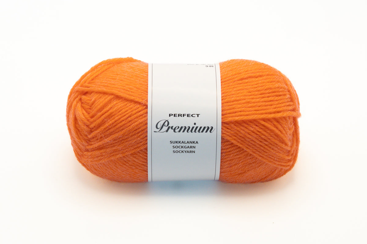 Perfect Premium 6 yksivärinen sukkalanka 50 g