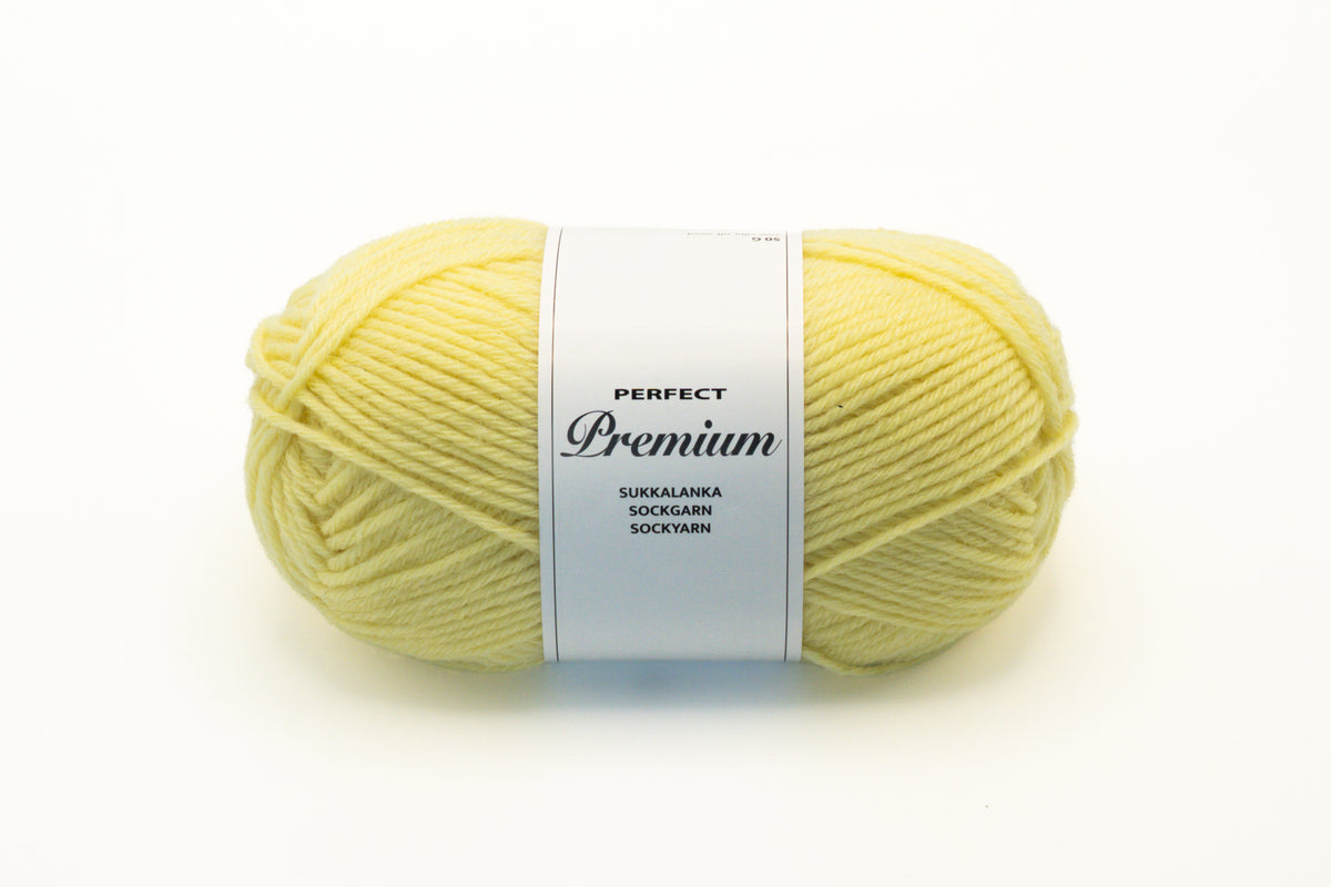 Perfect Premium 6 yksivärinen sukkalanka 50 g