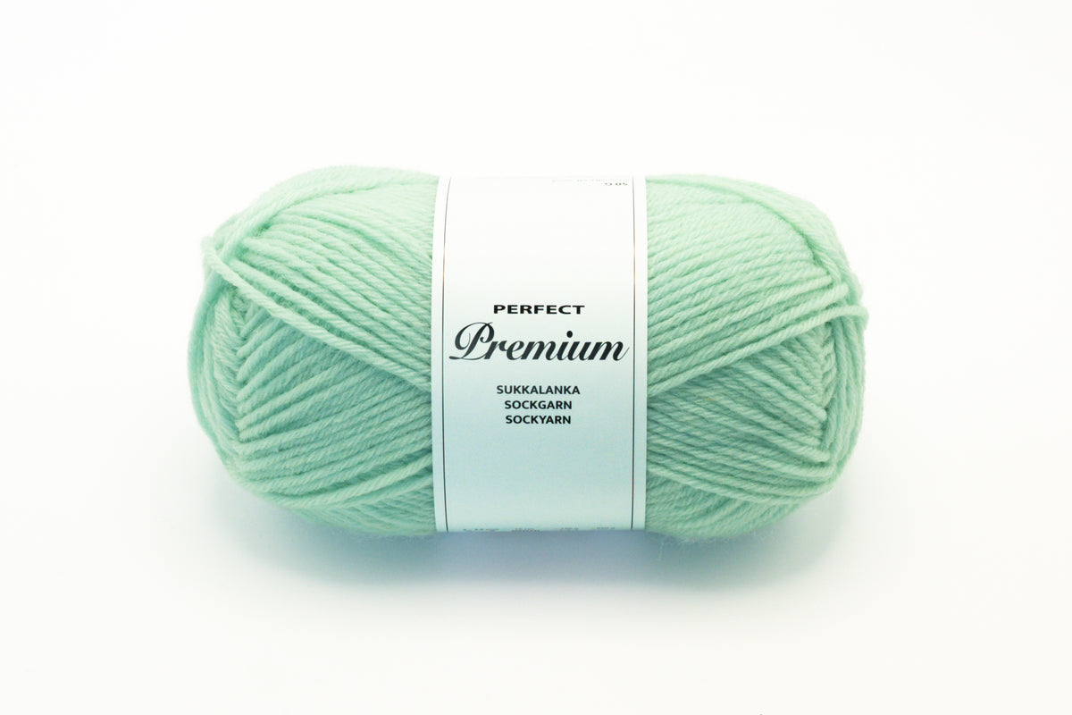 Perfect Premium 6 yksivärinen sukkalanka 50 g