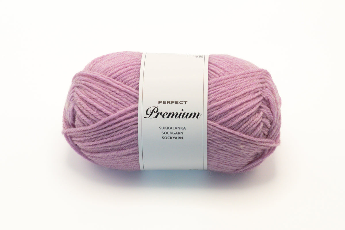 Perfect Premium 6 yksivärinen sukkalanka 50 g