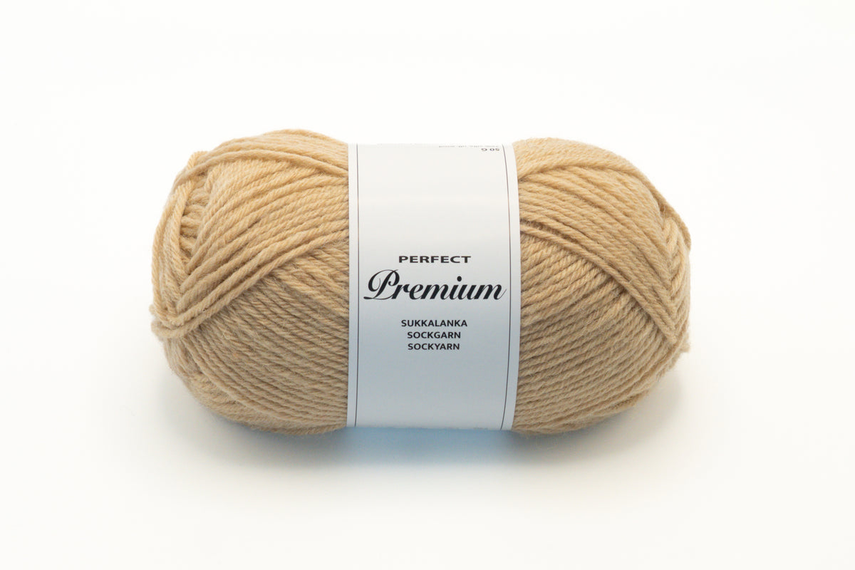 Perfect Premium 6 yksivärinen sukkalanka 50 g