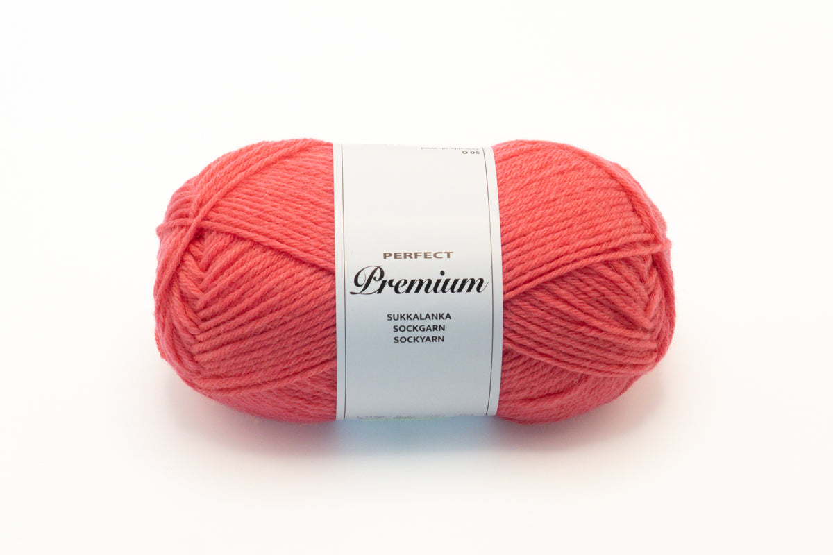 Perfect Premium 6 yksivärinen sukkalanka 50 g