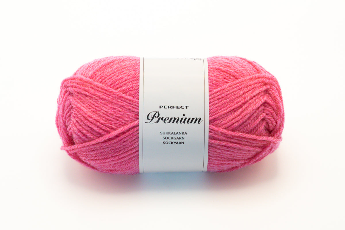 Perfect Premium 6 yksivärinen sukkalanka 50 g