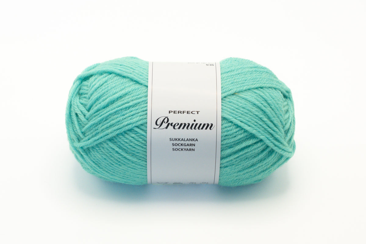 Perfect Premium 6 yksivärinen sukkalanka 50 g