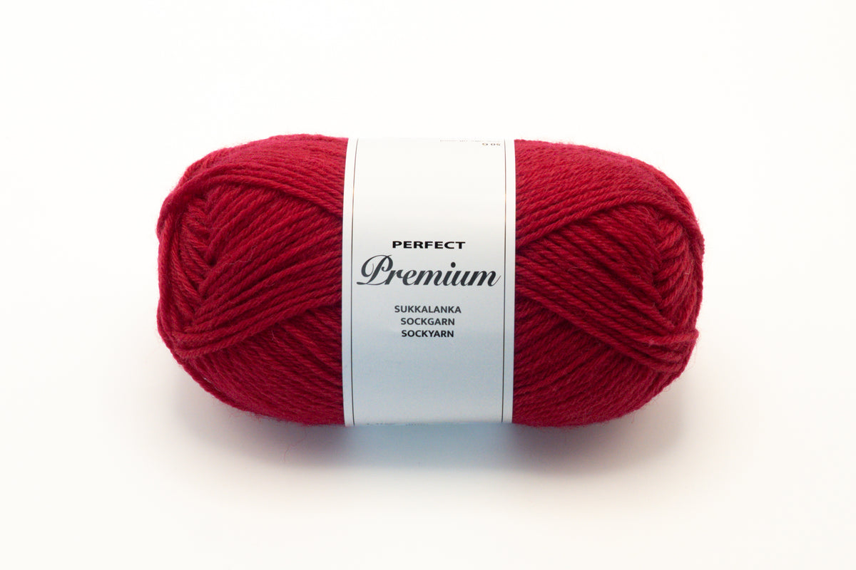Perfect Premium 6 yksivärinen sukkalanka 50 g