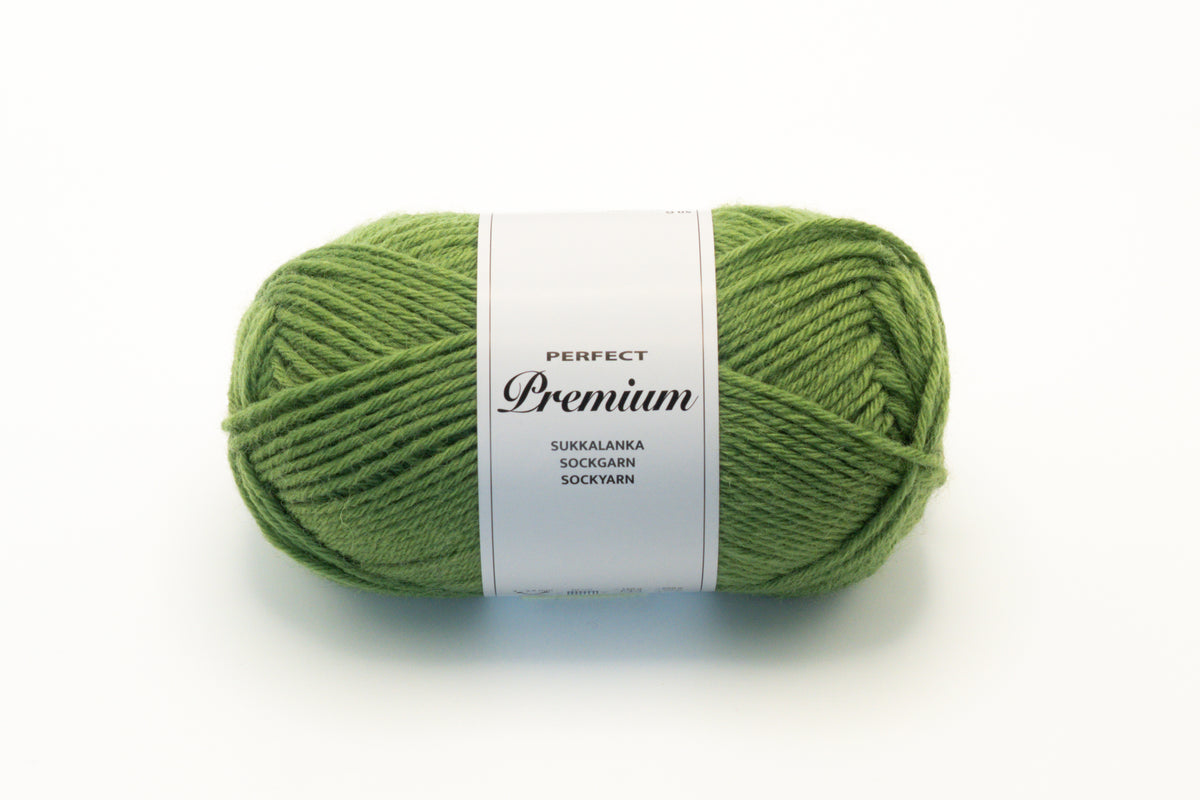 Perfect Premium 6 yksivärinen sukkalanka 50 g
