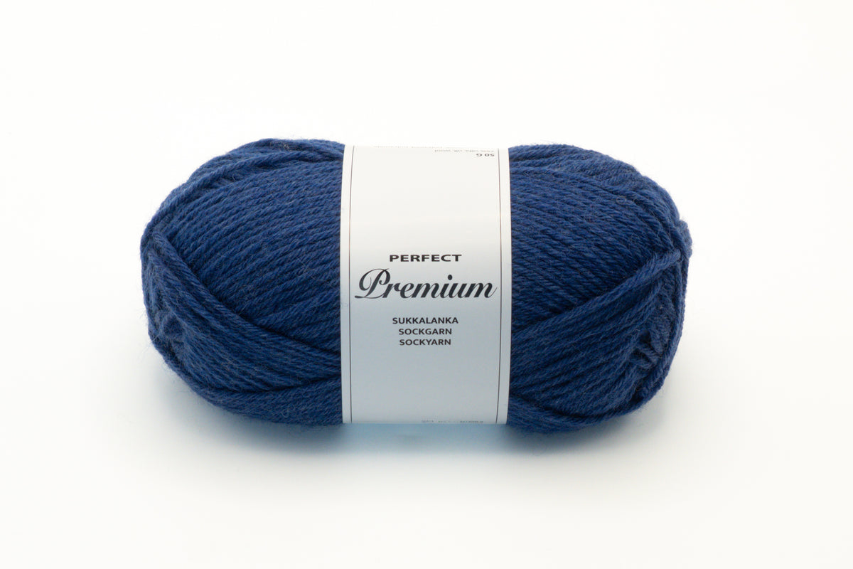 Perfect Premium 6 yksivärinen sukkalanka 50 g