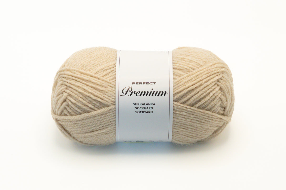 Perfect Premium 6 yksivärinen sukkalanka 50 g