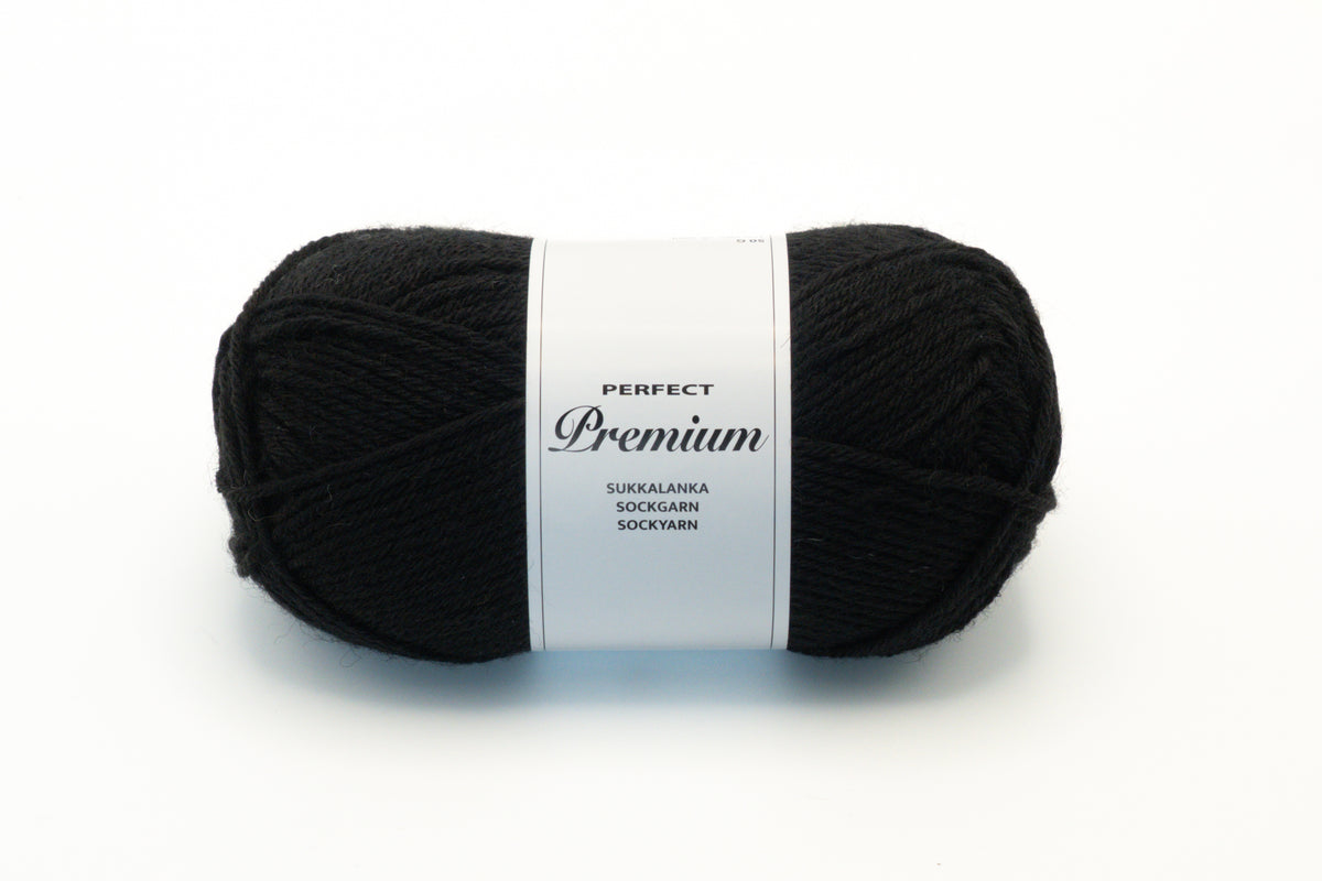 Perfect Premium 6 yksivärinen sukkalanka 50 g