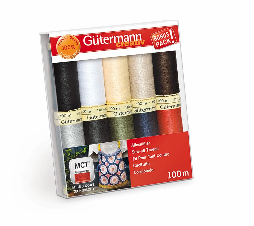Gütermann ompelulankalajitelma 10x100m