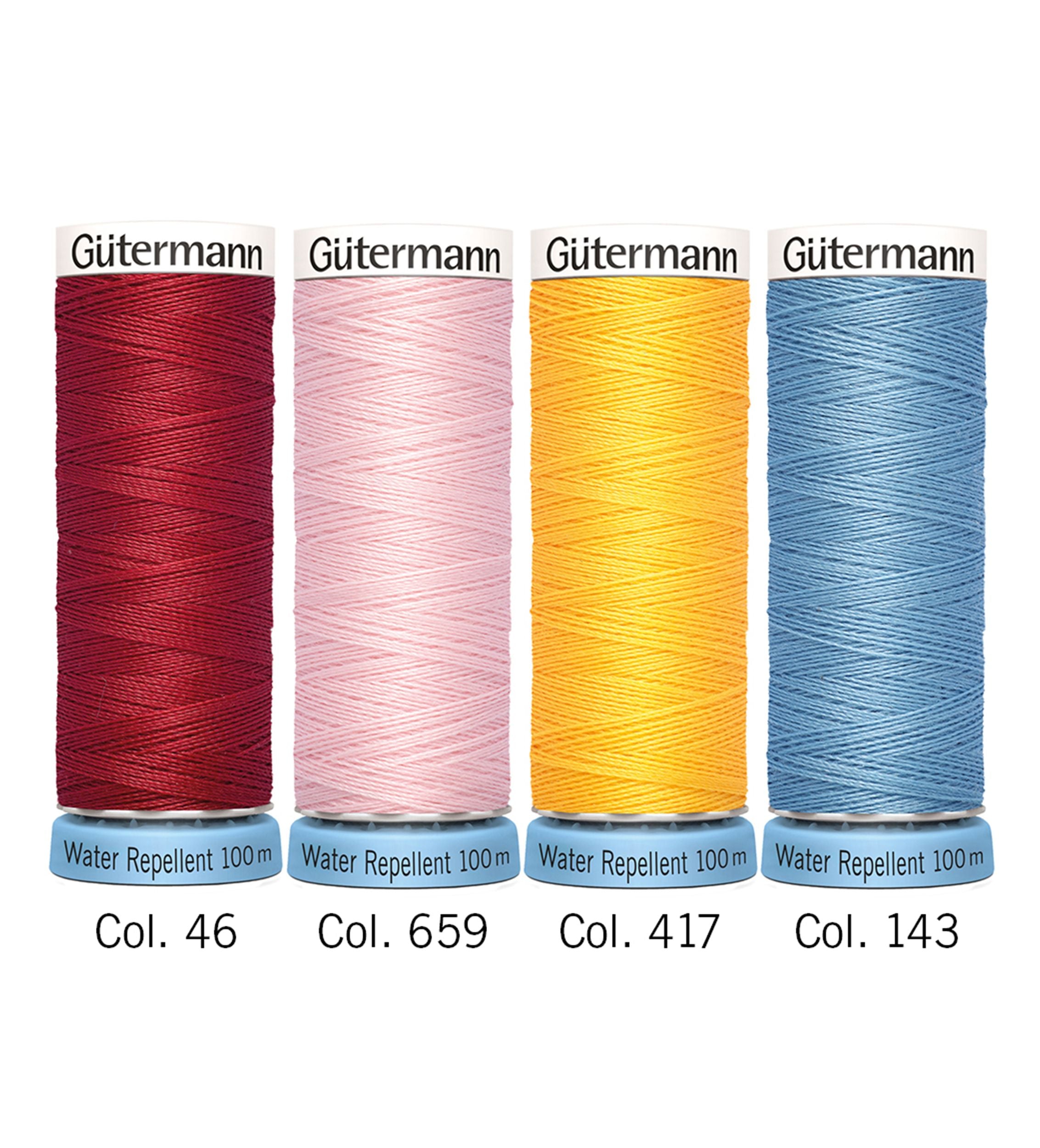 Gütermann Water repellent vettähylkivä ompelulanka 4x100 m