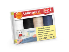 Gütermann Maraflex joustava ompelulankalajitelma 4x150 m