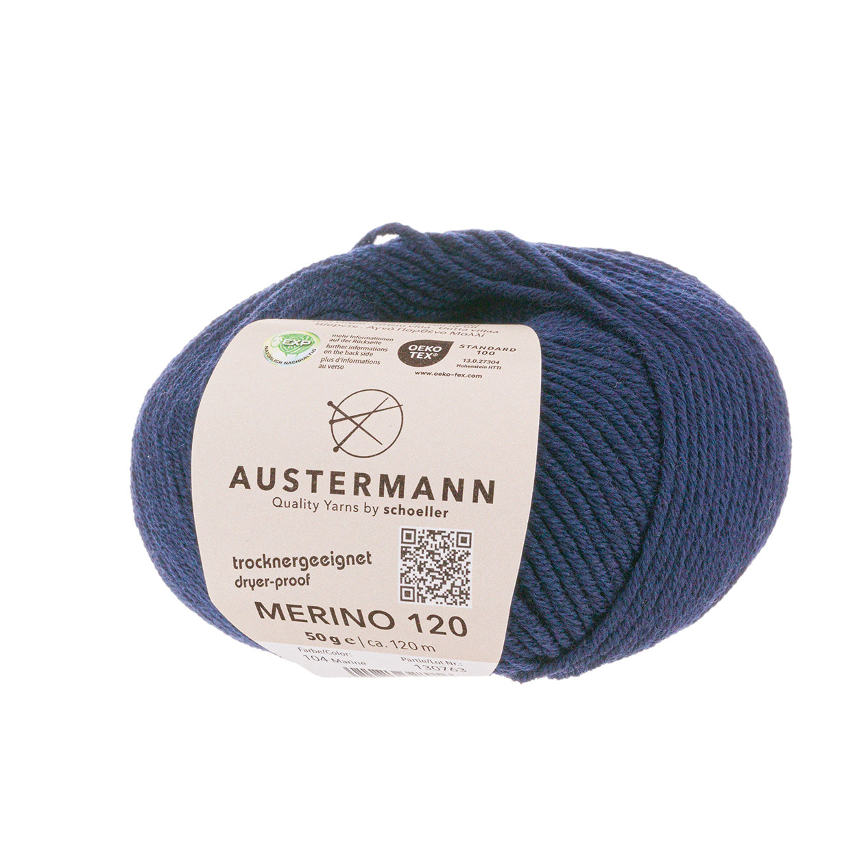 Austermann Merino Superfine 120 neulelanka 50g