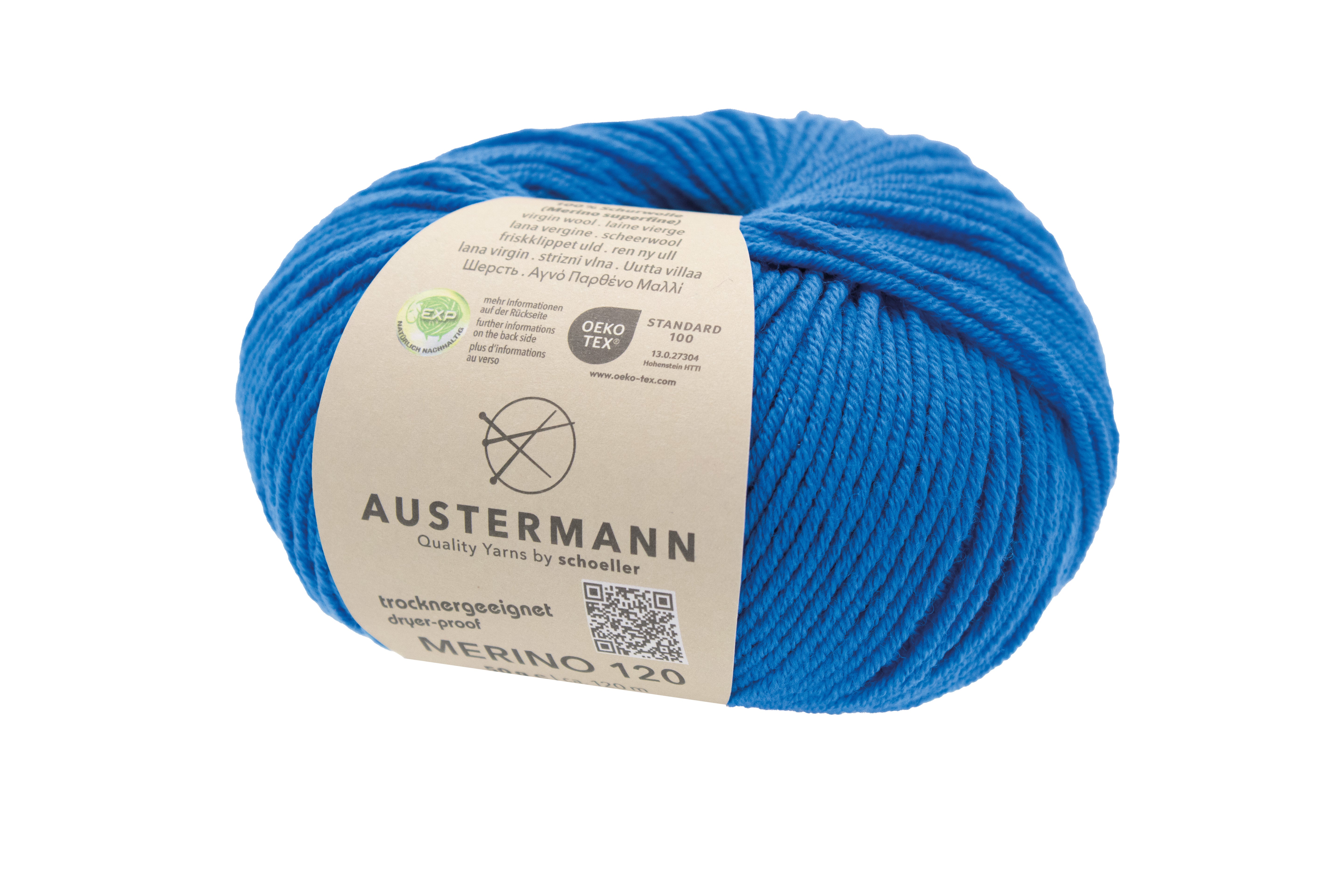 Austermann Merino Superfine 120 neulelanka 50g