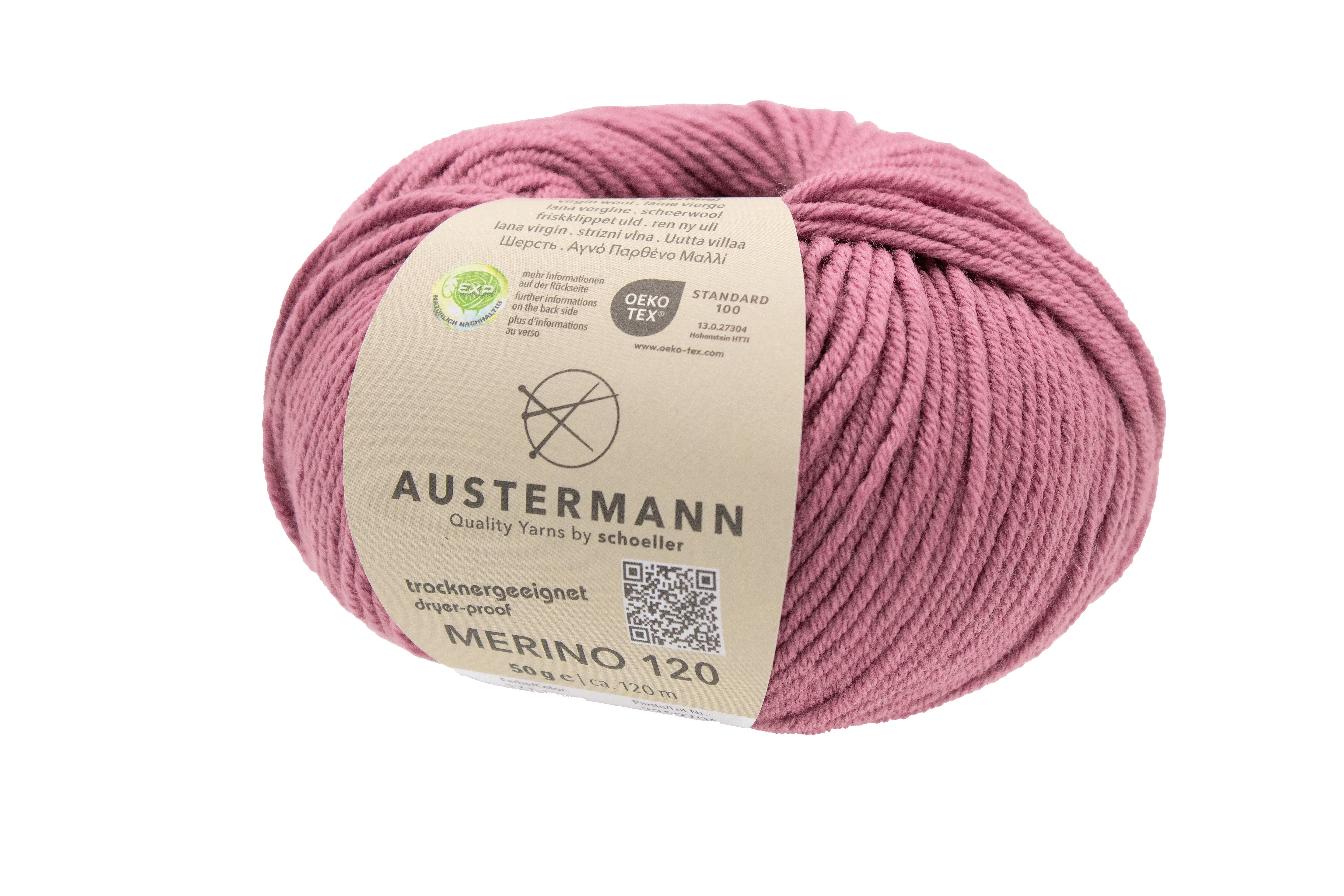 Austermann Merino Superfine 120 neulelanka 50g