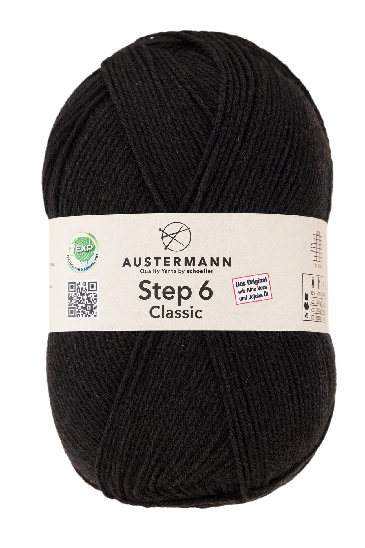 Step 6 Classic yksivärinen sukkalanka 150 g