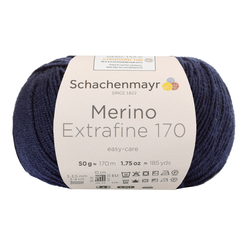 Schachenmayr Merino Extrafine 170 neulelanka 50 g