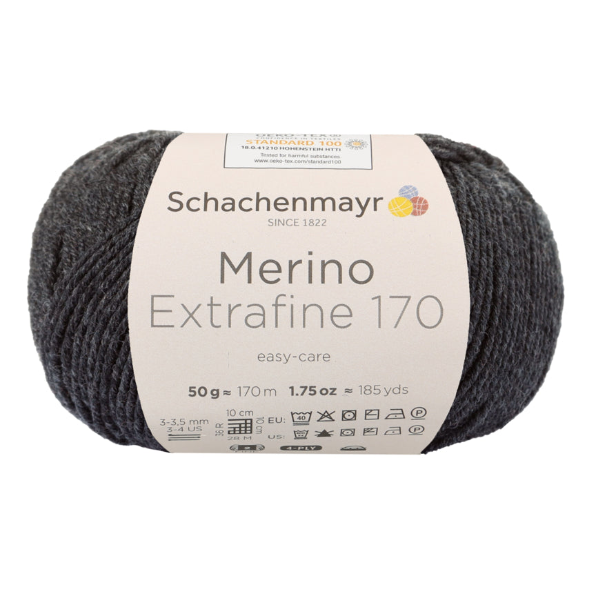 Schachenmayr Merino Extrafine 170 neulelanka 50 g