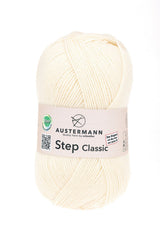 Step 4 Classic yksivärinen sukkalanka 100 g