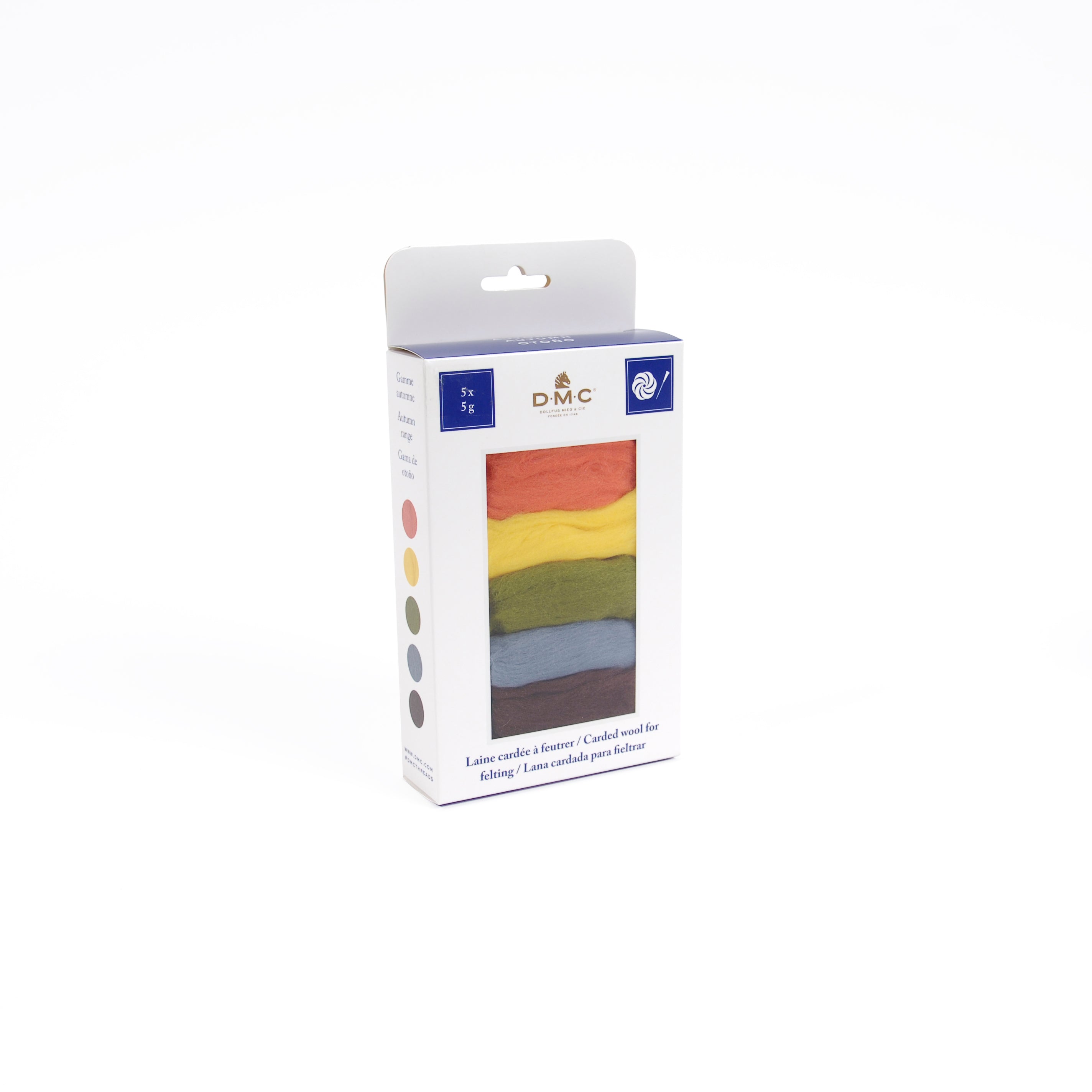 DMC Huovutusvillasetti 5 x 5 g