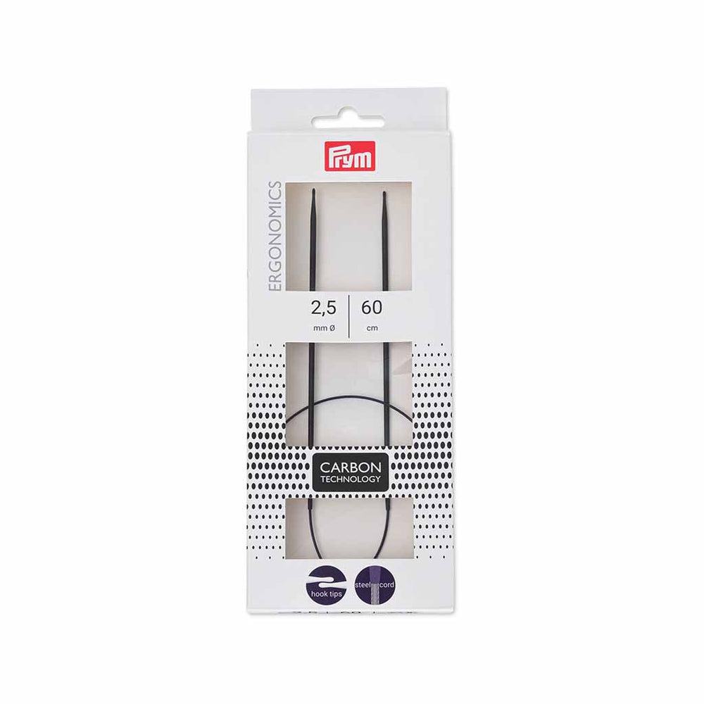 Pyöröpuikko prym.ergonomics carbon 2,5 mm
