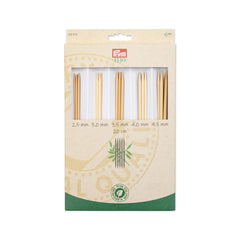 Sukkapuikkosetti bambu 2.5-4.5mm 20 cm
