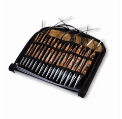 Pyöröpuikkosetti puu, vaihtopäät 4.0-10.0mm