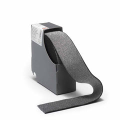 Kuminauha 50 mm musta/hopea 7 m