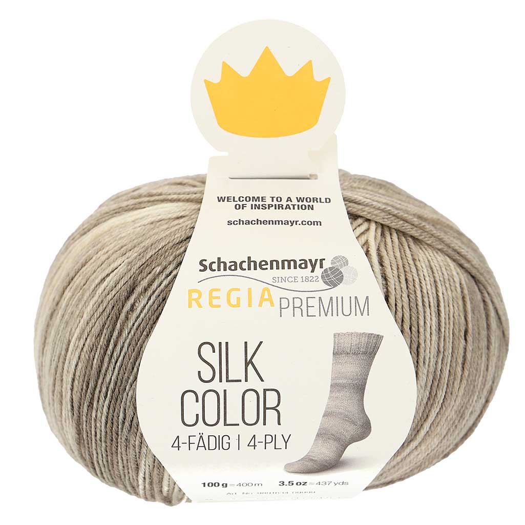 Regia Premium Silk Color sukkalanka 100 g