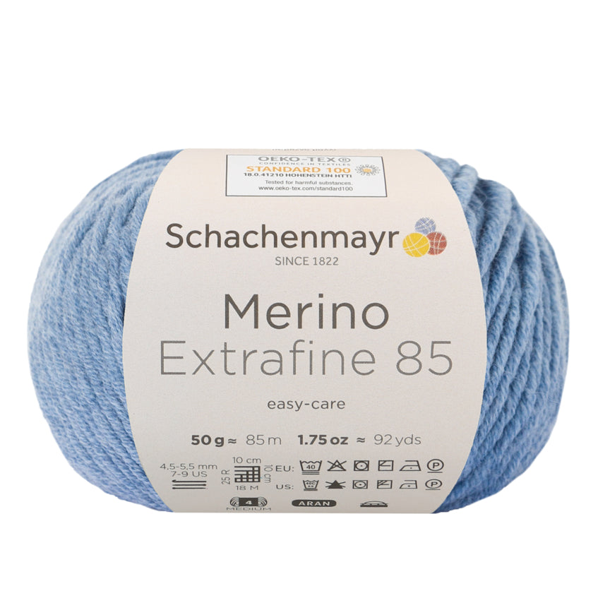 Schachenmayr Merino Extrafine 85 neulelanka 50 g